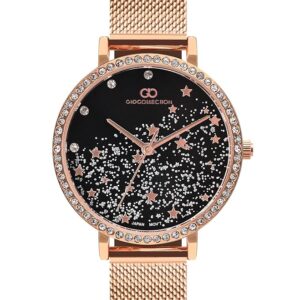Gio Collection Classic Stylish Analog Watch for Women Classy Dial with 3 Hand Mechanism Water Resistant Wrist Watch to Compliment Your Look/Ideal Gift for Female & Girls - G3061